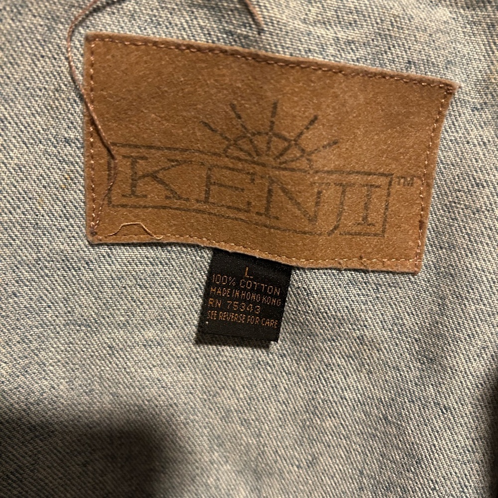 DENIM CHORE JACKET heavy duty high quality size Large - Picture 7 of 10